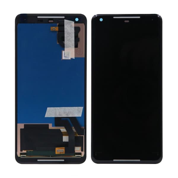 Google Pixel 2 XL Skärm med LCD Display Original - Svart