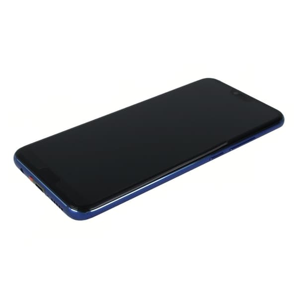 Huawei Honor 10 Skärm med LCD Display med Batteri Original - Blå