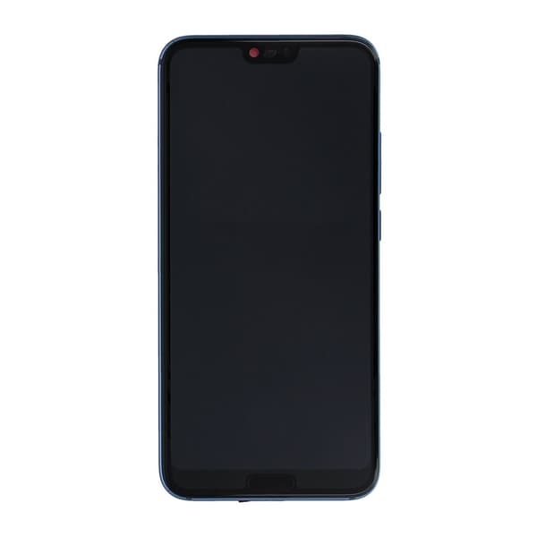 Huawei Honor 10 Skärm med LCD Display med Batteri Original - Blå