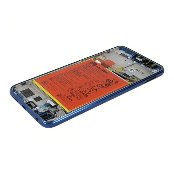 Huawei Honor 9 Lite Skärm med LCD Display med Batteri Original - Blå
