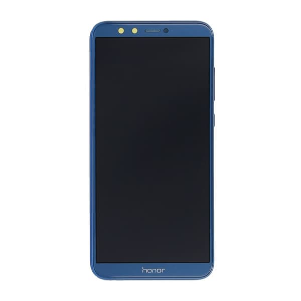 Huawei Honor 9 Lite Skärm med LCD Display med Batteri Original - Blå