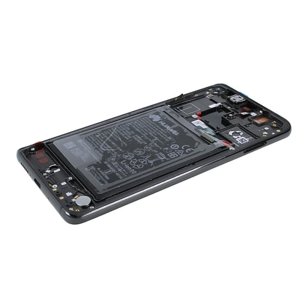 Huawei Mate 20 Skärm med LCD Display med Batteri Original - Svart