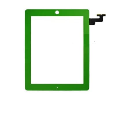 iPad 2 Glas/Touchskärm Premium - Grön
