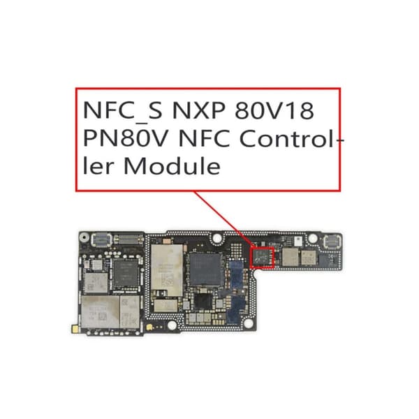 iPhone 8/8 Plus/X NFC Kontroll Chip 80V18