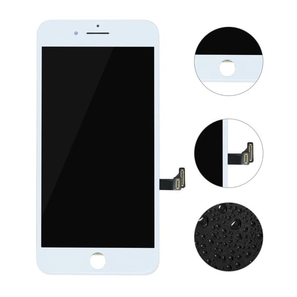 iPhone 7 Plus DTP Skärm/Display - Vit