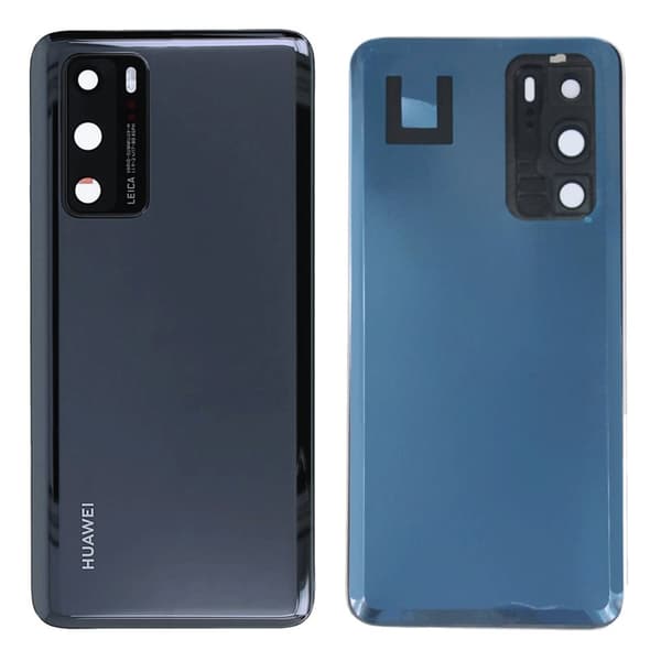 Huawei P40 Baksida/Batterilucka - Svart