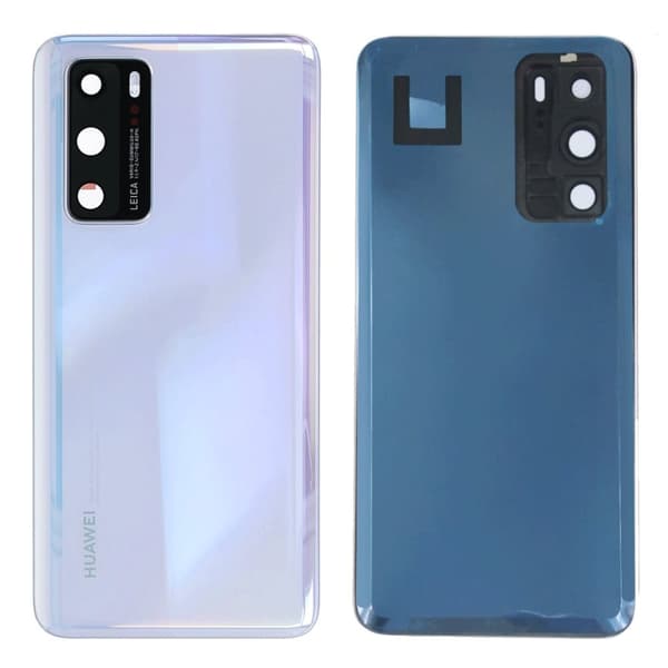 Huawei P40 Baksida/Batterilucka - Vit