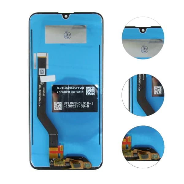 Huawei Y7 2019 Näyttö OEM - Musta