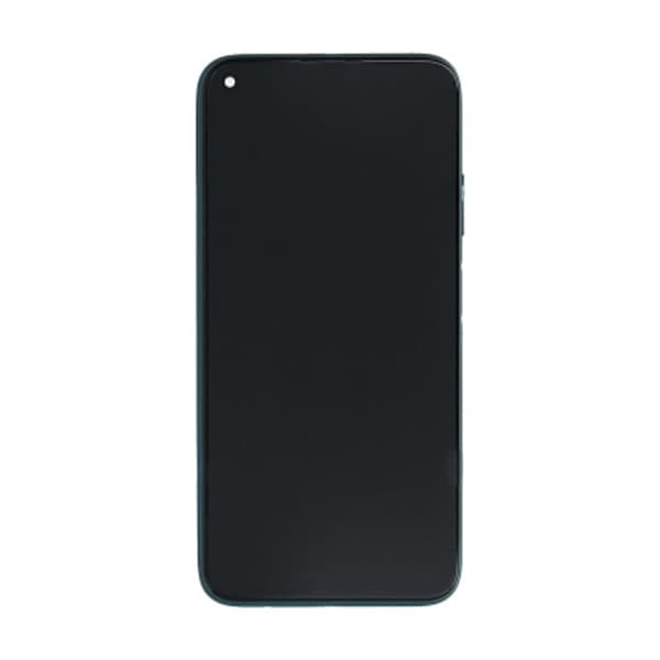 Huawei P40 Lite Skärm/Display med Batteri Original - Grön
