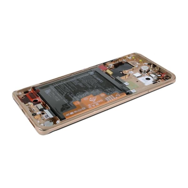 Huawei P40 Näyttö / Näyttö Alkuperäinen Akku - Kulta