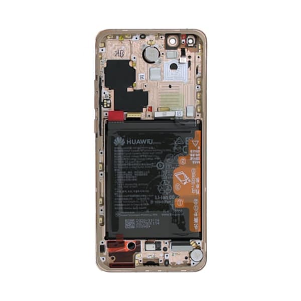 Huawei P40 Näyttö / Näyttö Alkuperäinen Akku - Kulta