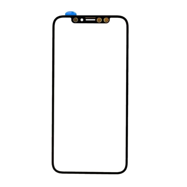 iPhone X Glasskærm med OCA Film - Sort