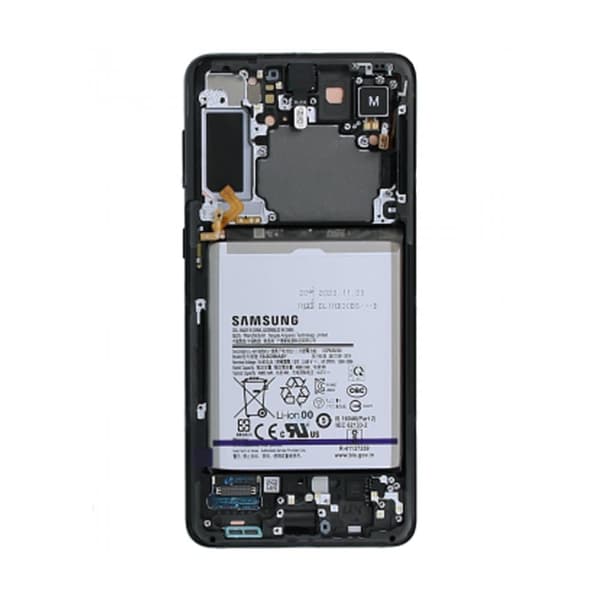 Samsung Galaxy S21 Plus Näyttö / Näyttö Alkuperäinen - Musta