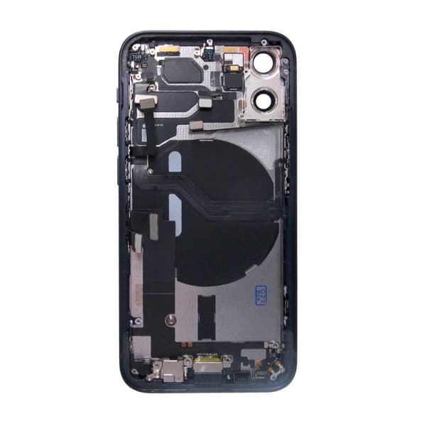 iPhone 12 Mini Baksida med Komplett Ram - Svart