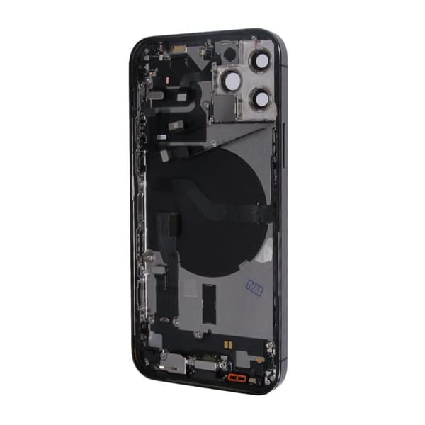 iPhone 12 Pro bagside med fuld ramme - Grafit