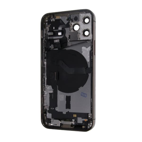iPhone 12 Pro Bagcover med Full Frame - Guld