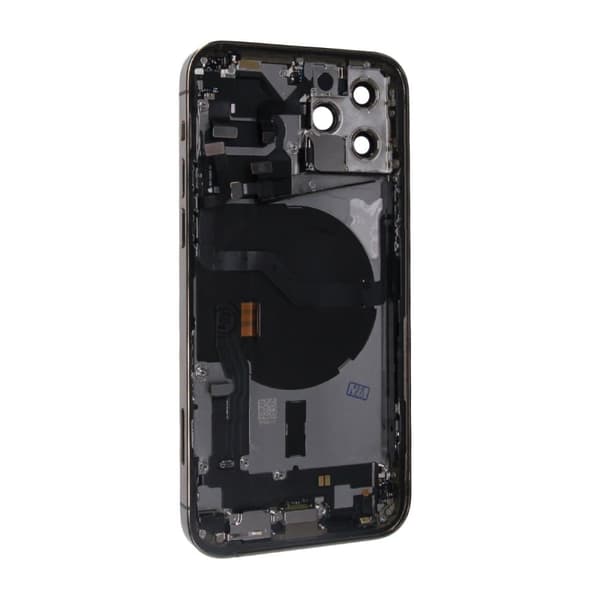 iPhone 12 Pro Bagcover med Full Frame - Guld