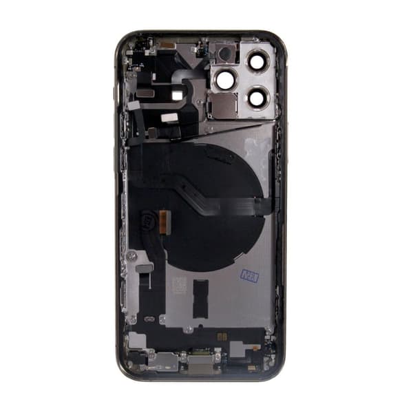 iPhone 12 Pro Bagcover med Full Frame - Guld