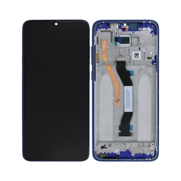 Xiaomi Redmi Note 8 Pro Näyttö / Näyttö + Kehys - Sininen