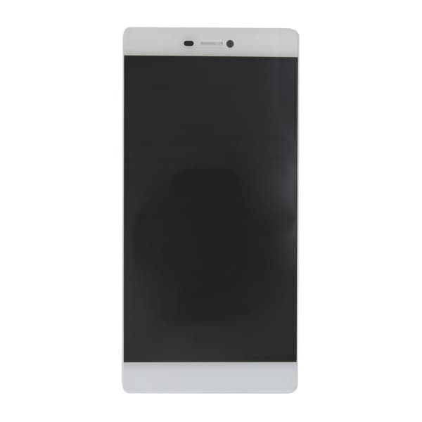 Huawei P8 Skärm med LCD Display med Batteri Original - Vit