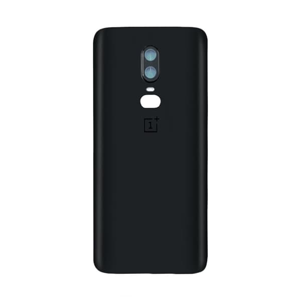 OnePlus 6 Baksida - Midnatt Svart