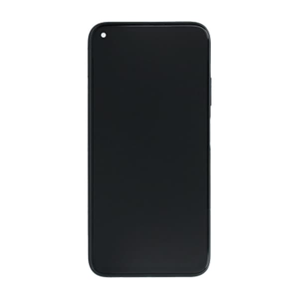 Huawei P40 Lite Skärm/Display med Batteri Original - Svart