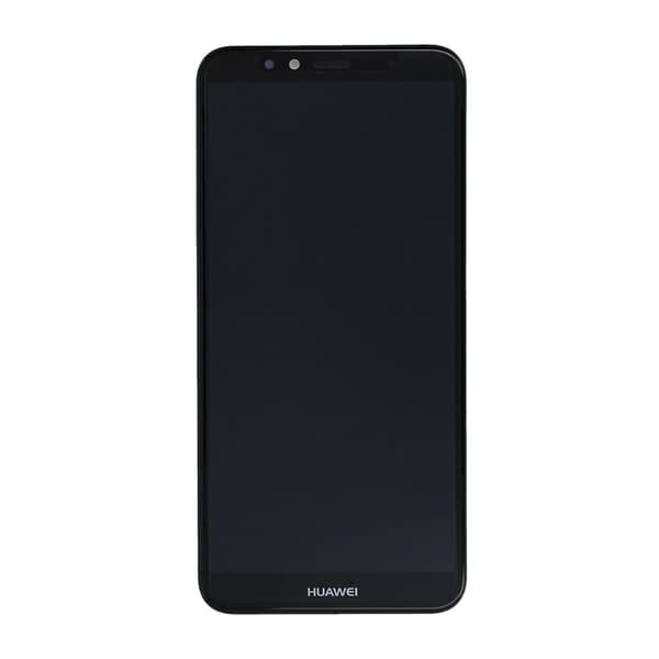 Huawei Y6 2018 LCD skærm med batteri original - sort