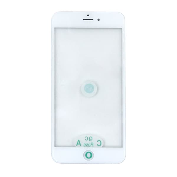 iPhone 6S Plus Glas med OCA-film - Vit