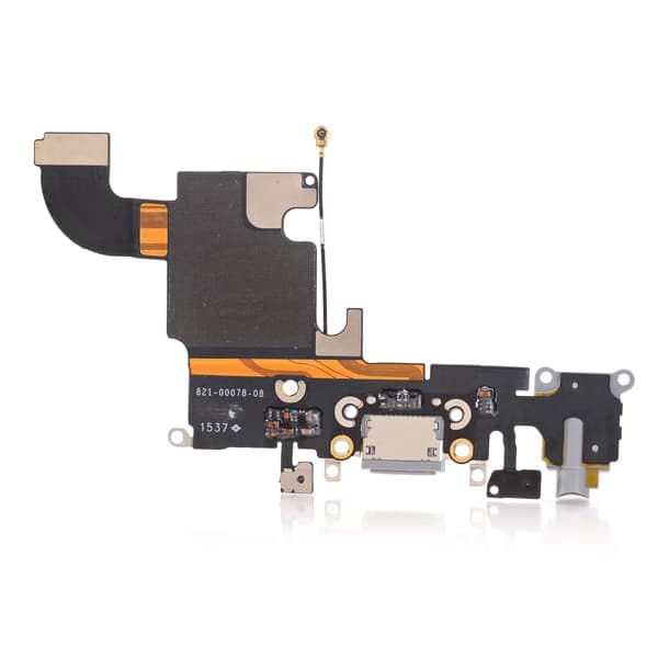 iPhone 6S Opladningsstik Flex Kabel - Space Grey
