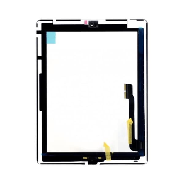 iPad 3 Glas med Touchskærm med Hjem-knap - Sort