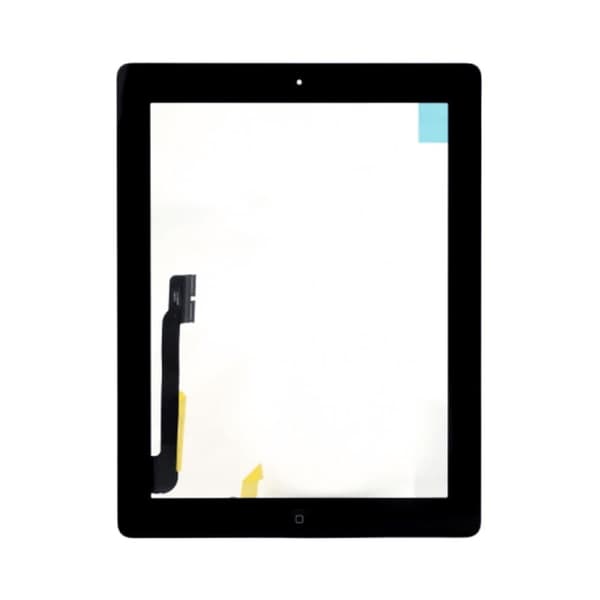 iPad 3 Glas med Touchskærm med Hjem-knap - Sort