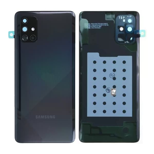 Samsung Galaxy A71 Baksida - Svart