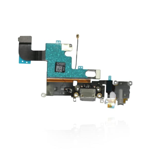 iPhone 6 Laddkontakt Flexkabel - Grå