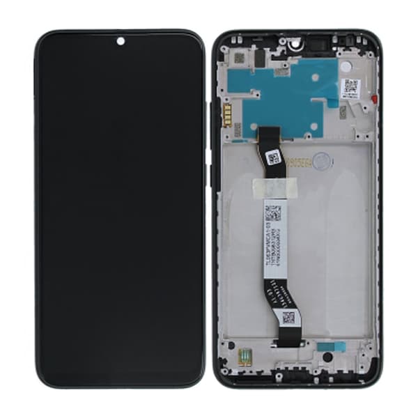 Xiaomi Redmi Note 8 Skärm/Display + Ram - Svart