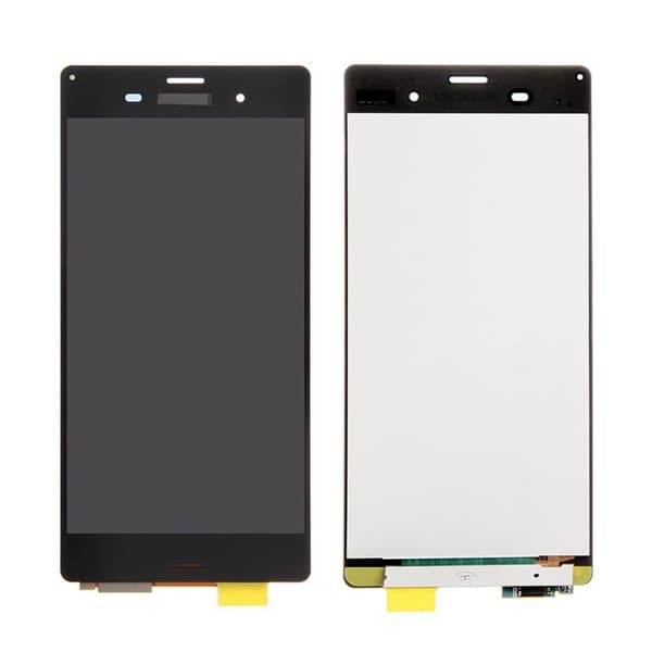 Sony Xperia Z3 skærm med LCD-skærm - Sort