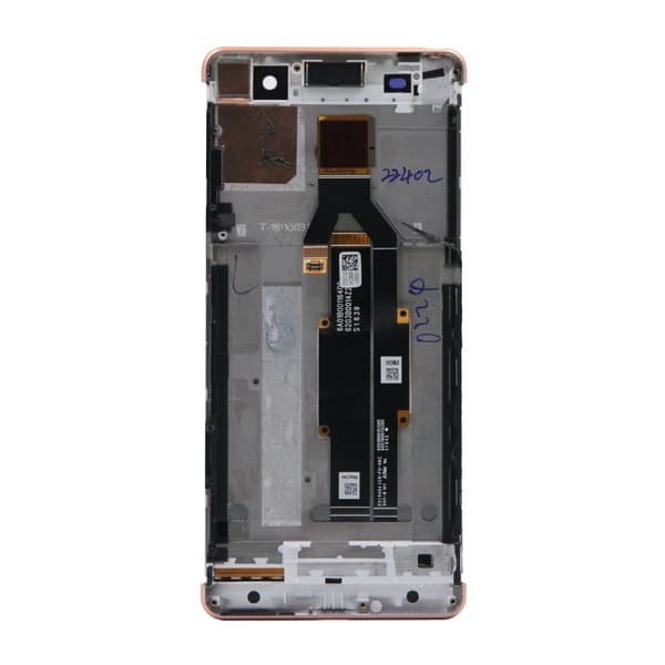 Sony Xperia XA Skärm med LCD Display och Ram Original - Rosa