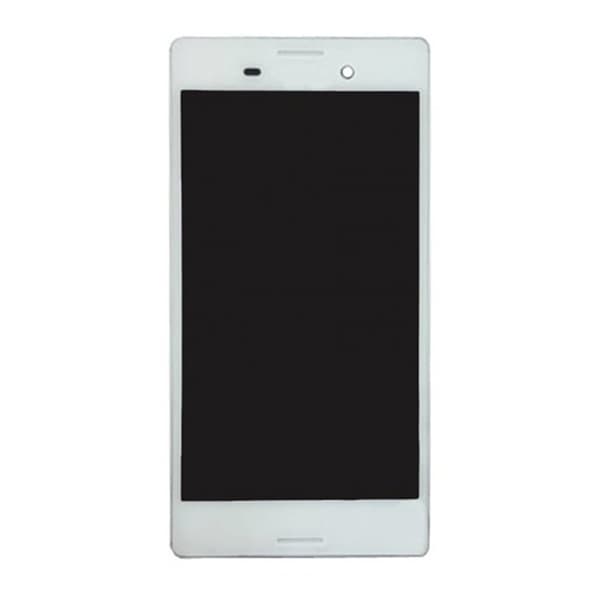 Sony Xperia M4 Aqua Skärm med LCD Display + Ram - Vit