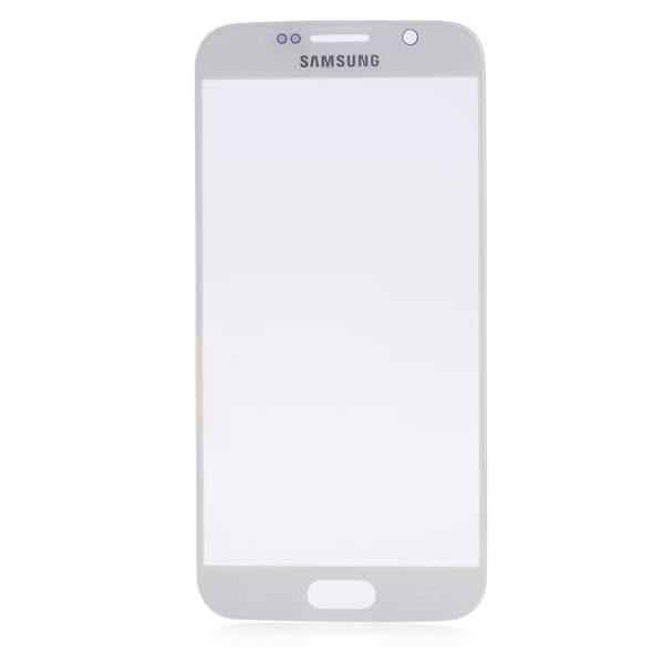 Samsung Galaxy S6 Glas till LCD Skärm - Vit