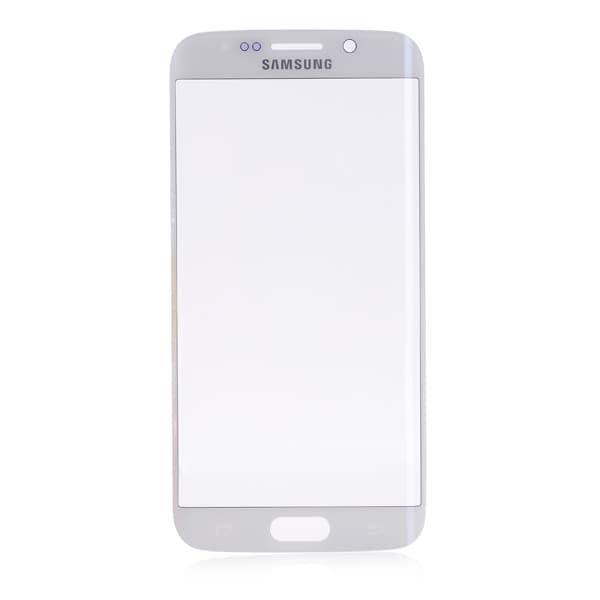Samsung Galaxy S6 Edge Glas till LCD Skärm - Vit