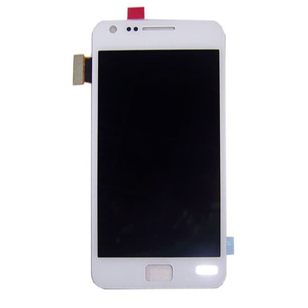 Samsung Galaxy S2 Skärm med LCD Display - Vit