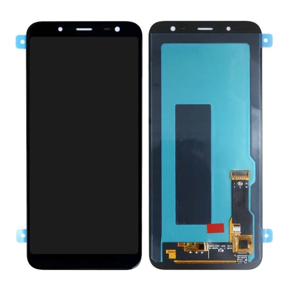 Samsung Galaxy J6 2018 Skärm med LCD Display - Svart