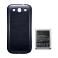 Miniatyrbillede 2 af 2: Samsung Galaxy S3 Batteri med Baksida - Blå