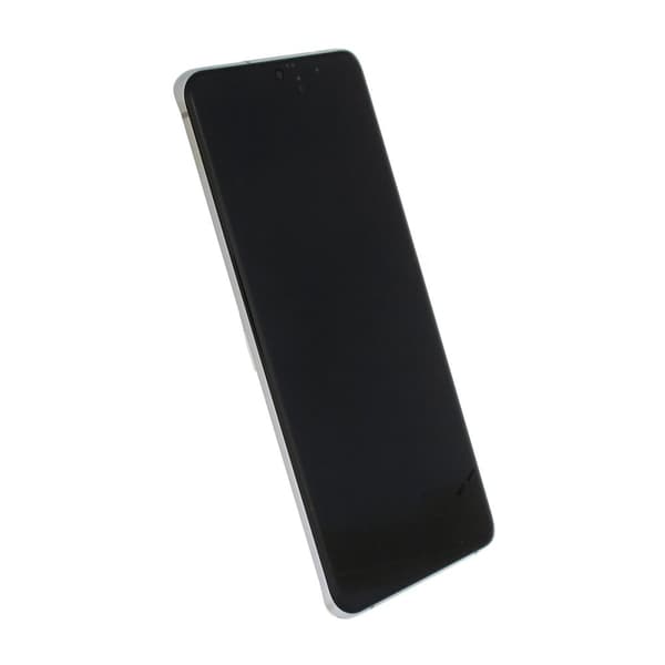 Samsung Galaxy S20 Ultra Skärm med LCD Display Original + Framkamera Original - Vit