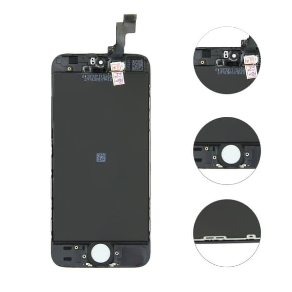 iPhone SE/5S LCD Skärm - Svart