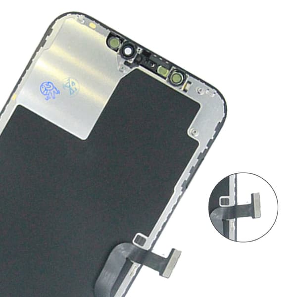 iPhone 12 Pro Max LCD Skärm - Svart (Tagen från ny iPhone)