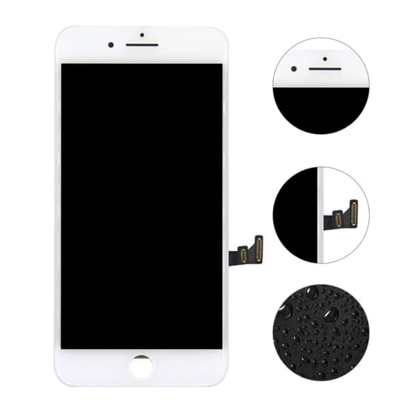 iPhone 8 Plus LCD Skärm DTP - Vit
