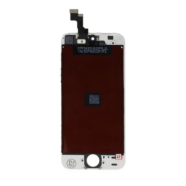 iPhone SE/5S LCD Skärm Refurbished - Vit