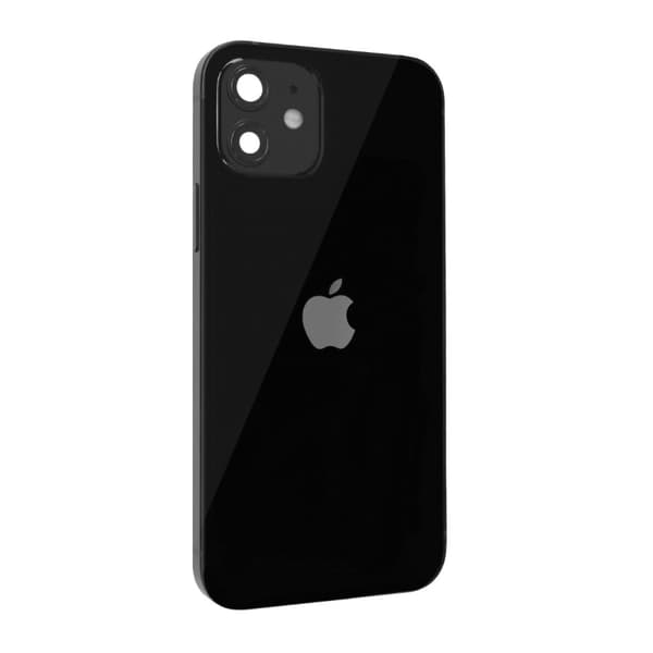 iPhone 12 Baksida med Komplett Ram - Svart