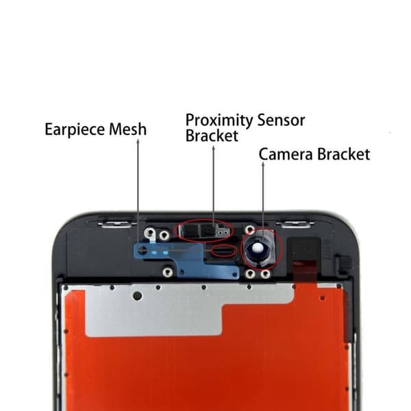iPhone 8/SE 2020 In-Cell LCD Skärm - Svart