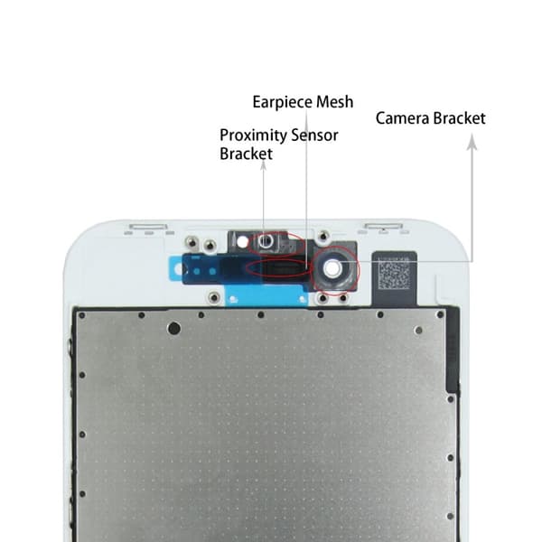 iPhone 8 LCD Skärm Refurbished - Vit